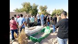 دفن معلمة أسوان