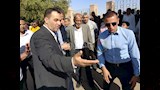 محافظ أسوان يشارك في جنازة المعلمة صفاء (5)