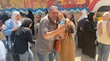 فرحة اولياء الامور بامتجان الهندسة