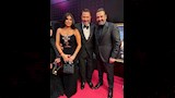 ماجد المصري وزوجته مع كريم عبد العزيز