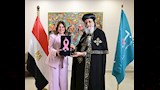 زيارة البابا تواضروس لمستشفى بهية (2)