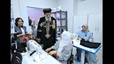 زيارة البابا تواضروس لمستشفى بهية (4)