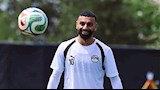 محمد صلاح ينشر صورًا جديدة من مران المنتخب قبل مواجهة بلجيكا في كأس العالم