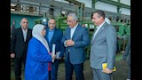 وزير الانتاج الحربي خلال تفقد مصنع حلوان للصناعات الهندسية (4)