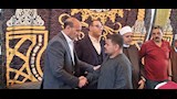 محافظ أسيوط يعزي أسر ضحايا حادث سقوط تروسيكل أبوتيج (8)
