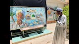 طالب بفنون جميلة الأقصر يخلد رحلة والده في مشروع تخرجه (2)