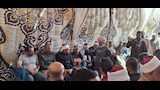 أسر ضحايا حادث تروسيكل أبوتيج تتلقى العزاء (2)