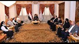 البابا تواضروس يستقبل وفد الهيئة العليا لمؤسسات راهبات الميردي ديو بالإسكندرية (1)