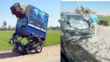 إصابة سائق وطالبة في تصادم ملاكي و"توكتوك" في بني سويف