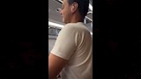 تحرش شخص بسيدة في المترو