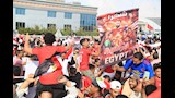 لافتات جماهيرية لاستقبال بعثة منتخب مصر (2)