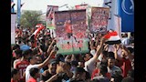 لافتات جماهيرية لاستقبال بعثة منتخب مصر (1)