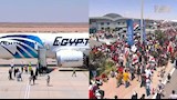 وصول طائرة بعثة منتخب مصر (4)