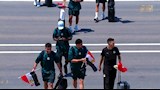 لحظة وصول لاعبي منتخب مصر (7)
