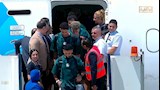 لحظة وصول لاعبي منتخب مصر (13)