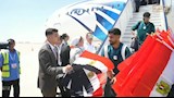 لحظة وصول لاعبي منتخب مصر (14)