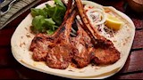 كباب شرائح لحم الضأن