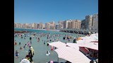 إقبال غير مسبوق على شواطئ الإسكندرية 