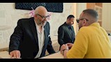 بيومي فؤاد في كواليس فيلم خلي بالك من نفسك