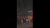 وصول الإسعاف لموقع الحادث