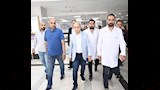 محافظ الغربية يطمئن على مصابي القطار