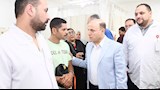 محافظ الغربية يمئن على المصابين