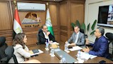 اجتماع محافظ الجيزة