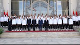 الرئيس السيسي يستقبل بعثة منتخب مصر (5)