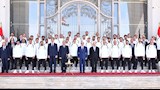 الرئيس السيسي يستقبل بعثة منتخب مصر (4)