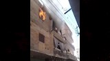 حريق شقة سكنية في شبين القناطر (2)