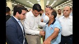 وزير الصناعة يتفقد مجمع شركة مصر للغزل والنسيج (3)