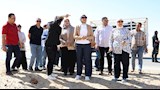محافظ الوادي الجديد تتفقد موقع مجمع الصناعات الغذائية الجديد على مساحة 100 فدان