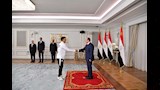 الرئيس السيسي يستقبل أحمد السيد زيزو
