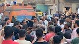 تشييع جثمان عامل قُتل طعنًا على يد عاطل بدسوق في كفر الشيخ (صور)