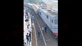 خروج عربة قطار عن القضبان في طنطا (3)