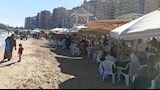 مياه فيروزية ونسمة هواء..  أجواء رائعة على شواطئ الإسكندرية| صور