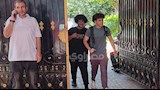 صور.. لحظة خروج طلاب الثانوية من امتحان الرياضيات البحتة