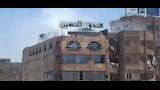 حريق أعلى سطح فندق في أسيوط (14)