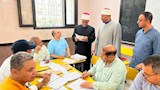 رئيس قطاع المعاهد يتابع أعمال تصحيح الثانوية الأزهرية (4)
