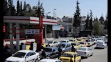 طوابير سيارات على محطات الوقود في سوريا
