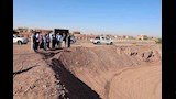 محافظ الوادي الجديد تزور موقع مشروع فندق سياحي بواحة بلاط