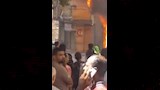 حريق هائل بمخزن في الإسكندرية (2)