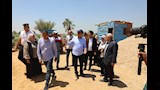 محافظ المنيا يقود حملة مفاجئة ويصادر معدات تعديات على أراضٍ زراعية