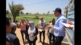 محافظ المنيا يقود حملة مفاجئة ويصادر معدات تعديات على أراضٍ زراعية