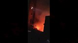 حريق أعلى برج سكني في شارع العشرين بفيصل (2)
