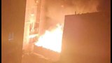 حريق أعلى برج سكني في فيصل والحماية المدنية تحاول السيطرة عليه- صور