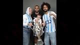 مصطفى زيكو وزوجته وشقيقه