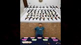 المتهمين + المضبوطات 