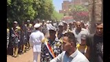 تشييع جثمان أمين الشرطة شهيد حريق القليوبية (1)