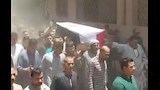 تشييع جثمان أمين الشرطة شهيد حريق القليوبية.. وارتفاع الضحايا إلى 5